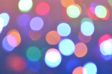 bokeh lights retro background colorful 7