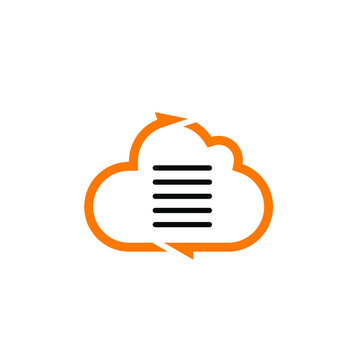 Cloud cocument logo 