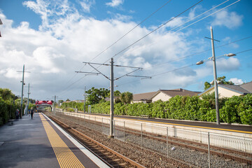 Sturges Rd Train Station, Auckland, New Zealand	