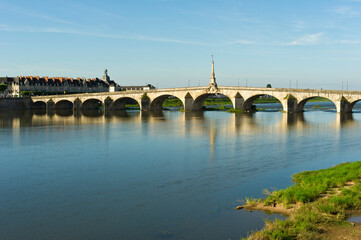 Fototapeta na wymiar Blois, Loire Valley, France