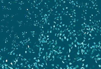 Light BLUE vector texture with random forms.