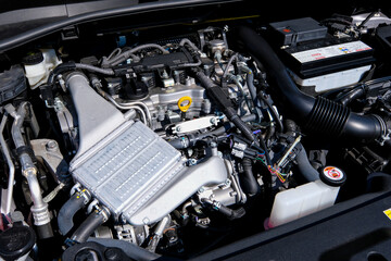 Fototapeta premium 車のターボエンジン