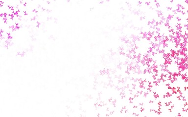 Light Purple, Pink vector elegant background with branches.