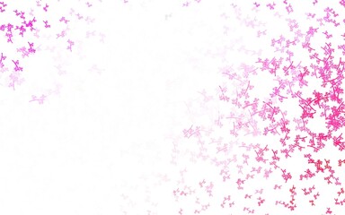 Naklejka premium Light Purple, Pink vector elegant background with branches.