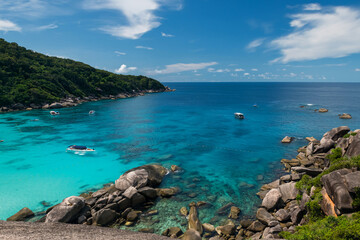 Top view of Similan island, Phang Nga