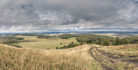 der Hohe D&ouml;rnberg und die Helfensteine in der N&auml;he von Kassel