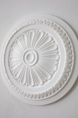 Gypsum alabaster round classical wall decoration rosette