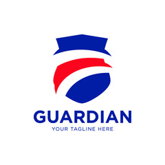 Shield guardian Logo, Protection And Care Logo, Guardian Symbol 