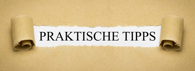 Praktische Tipps