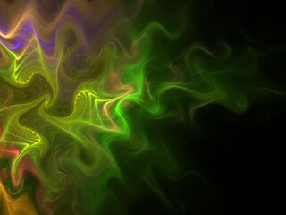 Imaginatory fractal background Image