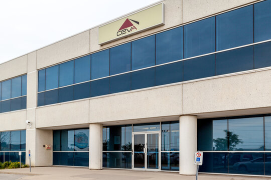 Mississauga, Ontario, Canada- August 25, 2018: CEVA Logistics Canada office in Mississauga, a global logistics supply chain company in both freight management and contract logistics. 
