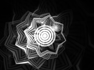 Imaginatory fractal background Image