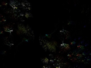 Imaginatory fractal background Image