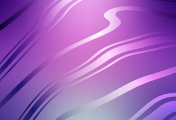 Light Pink vector blurred template.