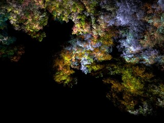 Imaginatory fractal background Image