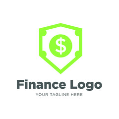 Money Shield logo designs, design concept, logo, element for template.