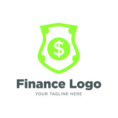 Money Shield logo designs, design concept, logo, element for template.