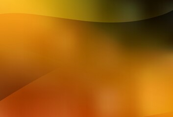 Dark Orange vector blurred template.