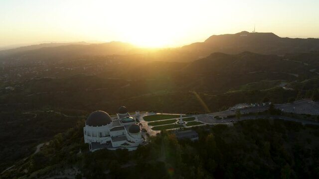 Griffith Observatory Covid-19 aerial 15