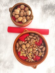 Nuts and dried fruit