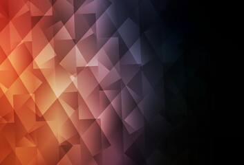 Obraz premium Dark Blue, Yellow vector backdrop with rhombus.