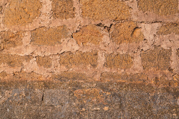 stone wall of an ancient castle