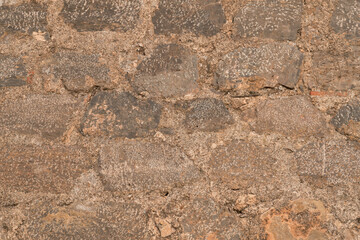 stone wall of an ancient castle
