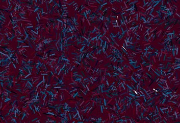 Dark silver, gray vector texture with colorful lines.