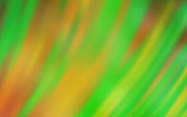Light Green, Yellow vector abstract blurred background. Abstract colorful illustration with gradient. Elegant background for a brand book.