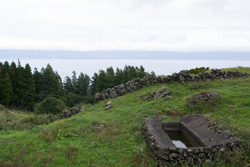 Fototapeta premium Pico Island trekking, Azores
