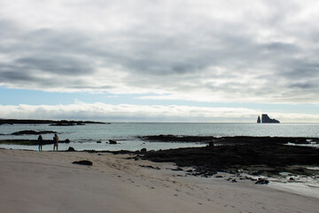 Paisaje Leon Dormido en Galápagos 