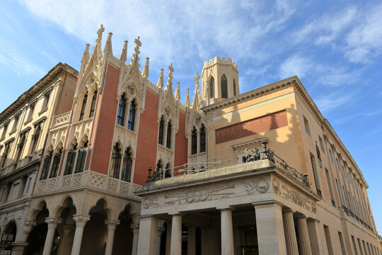 Caff&egrave; Pedrocchi in the historic center of Padua, Veneto, Italy