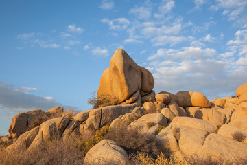 Rocks in the Joshua Tree National Park, California, USA