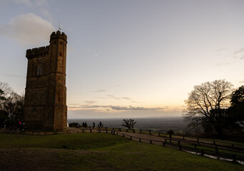 Leith Hill sunset, surrey