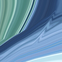 SOFT BLUE GREEN FLOWING LINES CONVERGING 