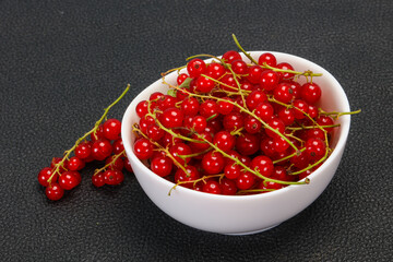 Sweet tasty fresh Red currant