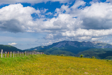 Obraz premium landscape with mountains and sky