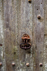 heurtoir de vieille porte