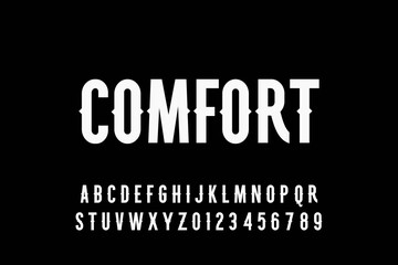 typeface vector design, alphabet font, gray and brown style