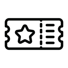 
Show ticket glyph icon editable 
