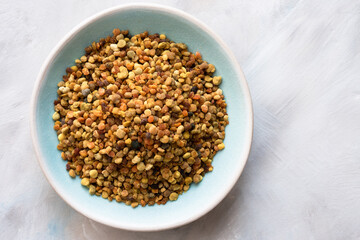 Bee Pollen in a Bowl