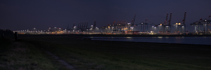 Fototapeta na wymiar Hafen Bremerhaven