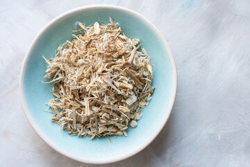 Marshmallow Root in a Bowl