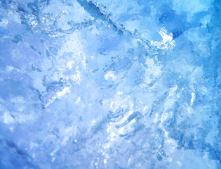 Blurred ice texture.