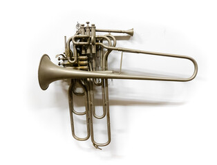 Musical instrument with background