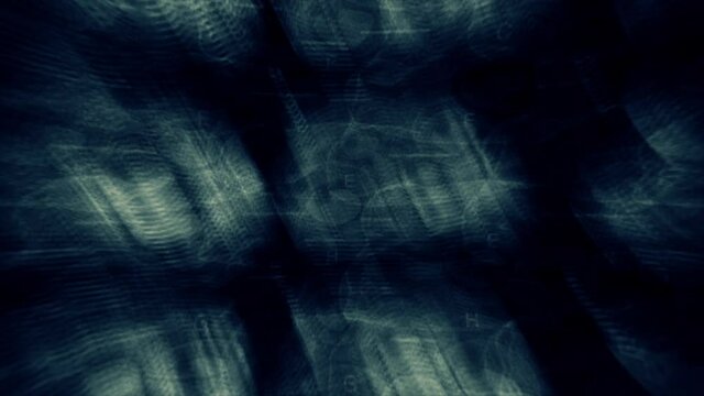 Close up of an old biology encyclopedia illustrations of a frog head. Frame by frame. 