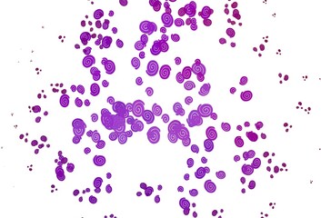 Light Purple vector backdrop with bent lines.