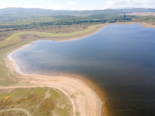 Bakardere Reservoir near town of Ihtiman, Bulgaria