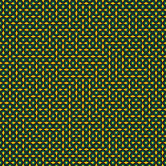 Fototapeta premium Abstract Geometric Pattern generative computational art illustration