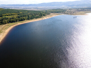 Bakardere Reservoir near town of Ihtiman, Bulgaria